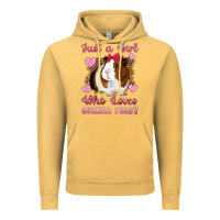 Vintage Mustard Just A Girl Love Who Loves Guinea Pigs Vintage Hoodie - Artiststas
