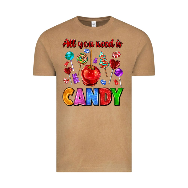 All You Need Is Candy Vintage Tee by AdoDesignShop | Teevron