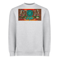 Heather Grey mom life license plate Heavyweight Sweatshirt - Artiststas