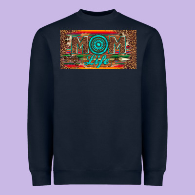 Mom Life License Plate Heavyweight Sweatshirt Designed By Artiststas