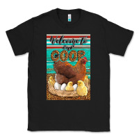 Black Western Welcome To Our Coop Classic Tee - LillyAllenDesigns