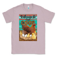 Lilac Western Welcome To Our Coop Classic Tee - LillyAllenDesigns