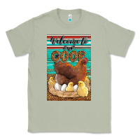 Matcha Western Welcome To Our Coop Classic Tee - LillyAllenDesigns