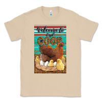 Mushroom Western Welcome To Our Coop Classic Tee - LillyAllenDesigns