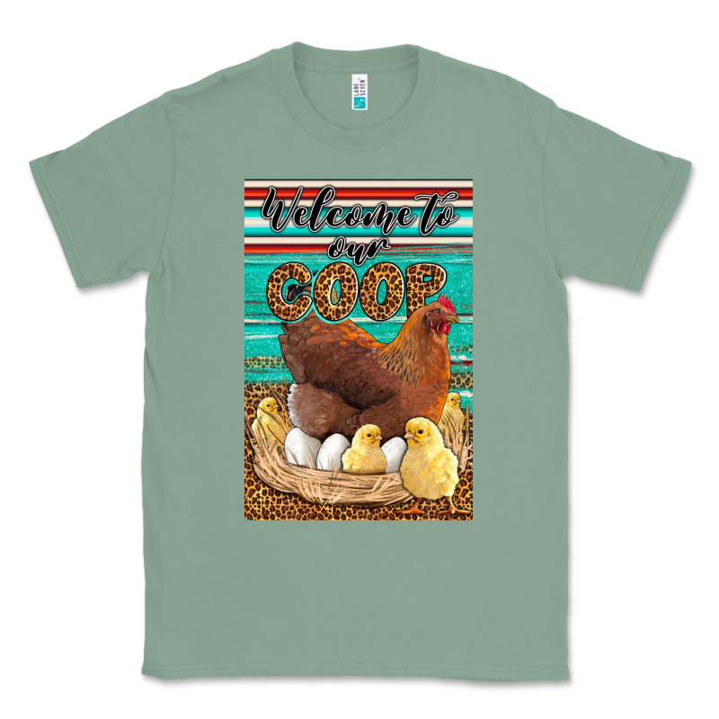 Western Welcome To Our Coop Classic Tee by LillyAllenDesigns | Teevron