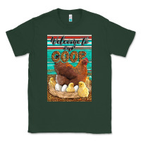 Sports Green Western Welcome To Our Coop Classic Tee - LillyAllenDesigns