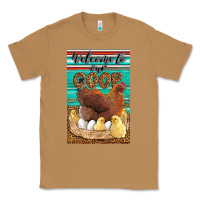 Toasted Coconut Western Welcome To Our Coop Classic Tee - LillyAllenDesigns