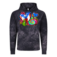 Cloud Black western leopard puerto rico hearts Vintage Hoodie - AdoDesignShop