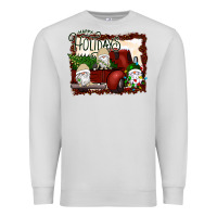 Dove Grey happy holidays gnomes Christmas Truck Premium Sweatshirt - Bettercallsaul