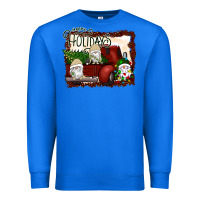 True Royal happy holidays gnomes Christmas Truck Premium Sweatshirt - Bettercallsaul