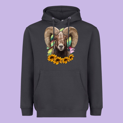 Texas Bighorn Sheep Heavyweight Hoodie Designed By Bettercallsaul