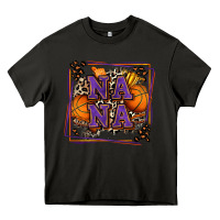 Asphalt basketball nana with leopard Heavy Core Tee - Zillion Design Studio
