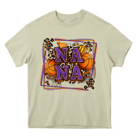 Mossy basketball nana with leopard Heavy Core Tee - Zillion Design Studio
