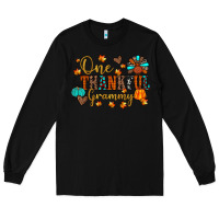 Black one thankful grammy Long Sleeve Tee - JahusDesignShop