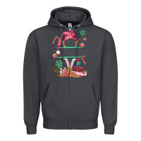 Smoke pink elf costom name and preview Zipper Hoodie - MaliasSmallBusiness