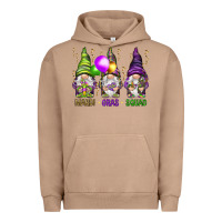 Pigment Burro Mardi Gras squad with gnomies Urban Hoodie - HowdyJamesFarm