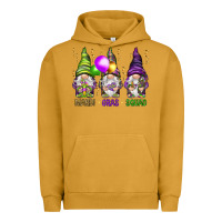 Pigment Peanut Butter Mardi Gras squad with gnomies Urban Hoodie - HowdyJamesFarm
