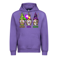 Tulip Mardi Gras squad with gnomies Urban Hoodie - HowdyJamesFarm
