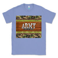 Colony Blue army mom leopard glitter camouflage Classic Tee - BarkalooDesign