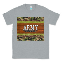 Heather Grey army mom leopard glitter camouflage Classic Tee - BarkalooDesign