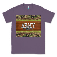 Lavender army mom leopard glitter camouflage Classic Tee - BarkalooDesign