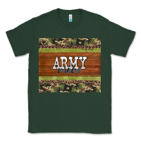 Sports Green army mom leopard glitter camouflage Classic Tee - BarkalooDesign