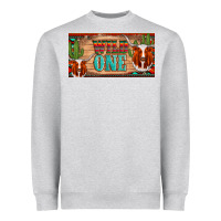 Heather Grey texas longhorn wild one cactus licanse plate Heavyweight Sweatshirt - Artiststas