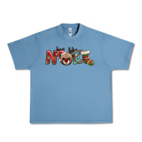 Pebble Blue noel with sock and reindeer Urban Heavy Tee - AdoDesignShop