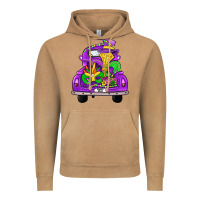 Vintage Camel farm truck, mardi gras Vintage Hoodie - JahusDesignShop
