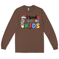 Chestnut i teac au some kids Long Sleeve Tee - MaliasSmallBusiness