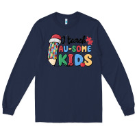 Navy i teac au some kids Long Sleeve Tee - MaliasSmallBusiness