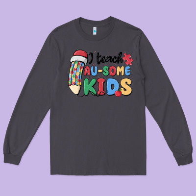 I Teac Au Some Kids Long Sleeve Tee Designed By Maliassmallbusiness