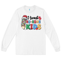 White i teac au some kids Long Sleeve Tee - MaliasSmallBusiness