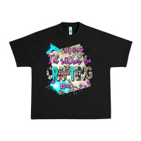 Black i d rather be crafting Urban Heavy Tee - AdoDesignShop