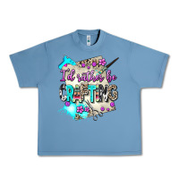 Pebble Blue i d rather be crafting Urban Heavy Tee - AdoDesignShop