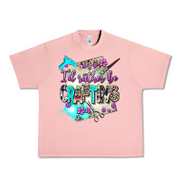 Salmon i d rather be crafting Urban Heavy Tee - AdoDesignShop