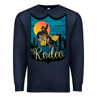Navy Rodeo Name Tag Premium Sweatshirt - Bettercallsaul