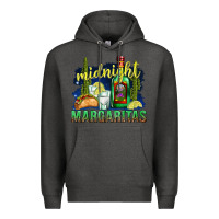 Charcoal Heather Midnight Margaritas Premium Hoodie - texasbilliewilder