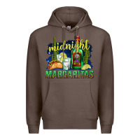 Coffee Midnight Margaritas Premium Hoodie - texasbilliewilder