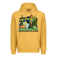 Mustard Midnight Margaritas Premium Hoodie - texasbilliewilder