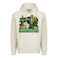 Oatmeal Heather Midnight Margaritas Premium Hoodie - texasbilliewilder