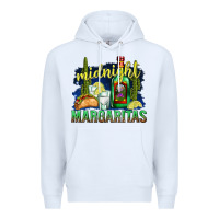 White Midnight Margaritas Premium Hoodie - texasbilliewilder