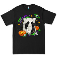 Black My Cat Is My Boo Premium Tee - texasbilliewilder