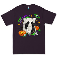Plum My Cat Is My Boo Premium Tee - texasbilliewilder