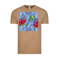 Vintage Coffee patriotic rose Vintage Tee - BundleAndBundleShop