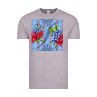 Vintage Zinc patriotic rose Vintage Tee - BundleAndBundleShop