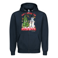 Racn Around The Christmas Tree Zipper Hoodie | Teevron