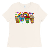Bone lgbtq coffee drinks Ladies Tee - texasbilliewilder