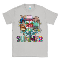 Moon Dust Hello Summer Classic Tee - CowhideDigitalArt