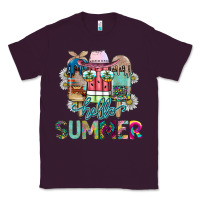 Plum Hello Summer Classic Tee - CowhideDigitalArt